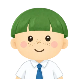 平台角色穿著白色學校制服