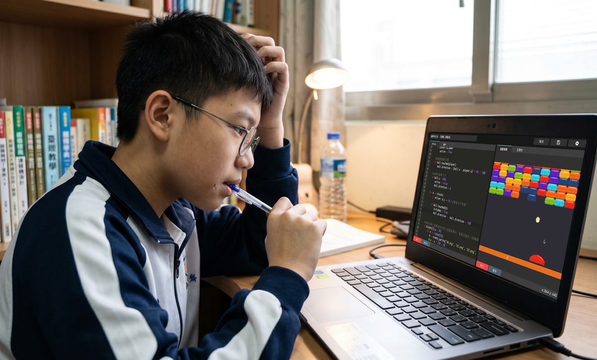 Scratch 學完怎麼銜接 Python？國中生從積木到文字程式指南